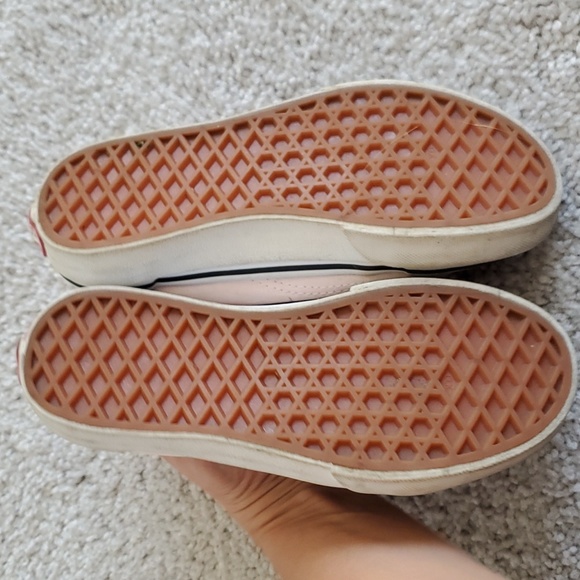 Girl youth size 1 vans sneakers - Picture 6 of 6